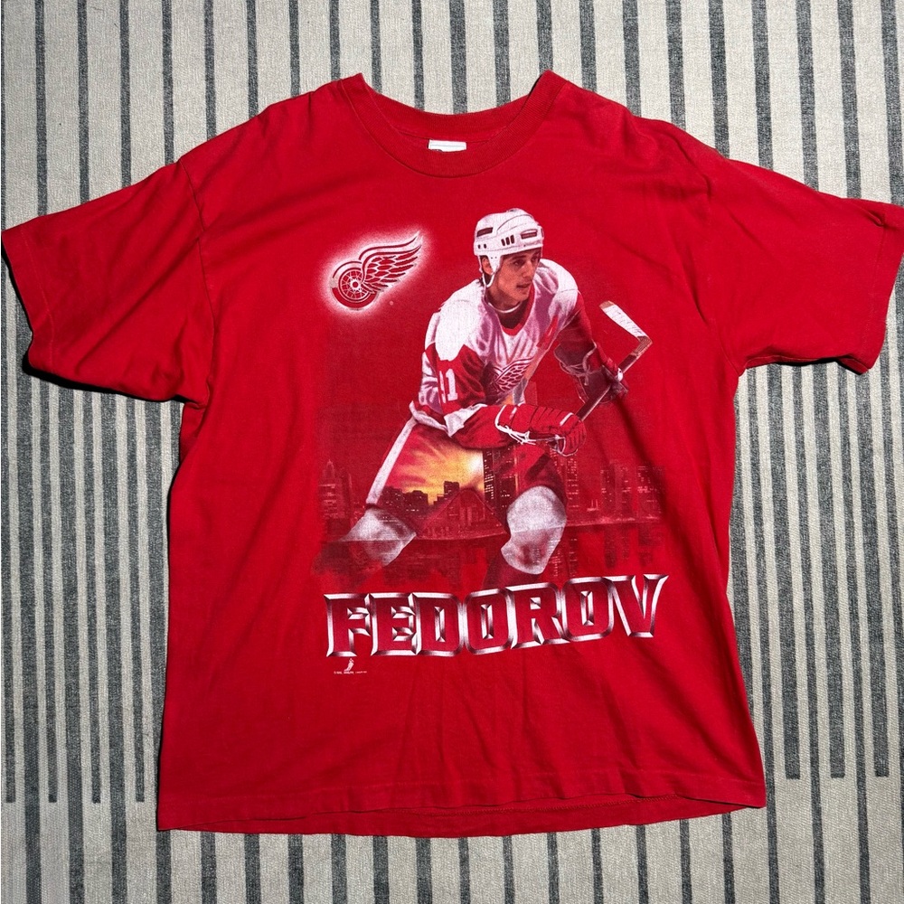 Sergey Fedorov 1996 Graphic Tee - Single Stich